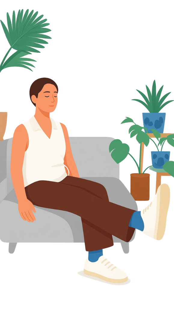 De Leg Extension Stoelreset - Back to Zen